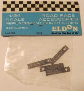 2 Pairs Eldon 1/24 Replacement Brushes Brush Strips Braid #3065 MIP 1 Pack 1/32 - Picture 1 of 2