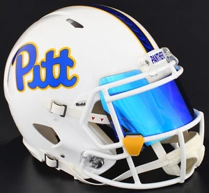 PITTSBURGH PITT PANTHERS NCAA Riddell Speed Full Size REPLICA Football Helmet - Picture 1 of 10