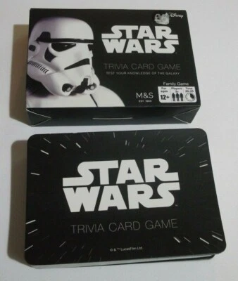 Star Wars Trivia Card Game (M&S)81 cards in original box. Condition is Used. !!! - Image 1 of 4