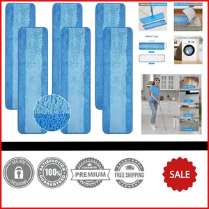Versatile 6-Pack Microfiber Pads for Bona Mop - Effective for Dry & Wet Cleaning - Picture 1 of 9