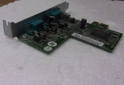 HP HP-TRE 640267-001 2 Port Serial Card PCI-E SEE NOTES - Image 1 of 4