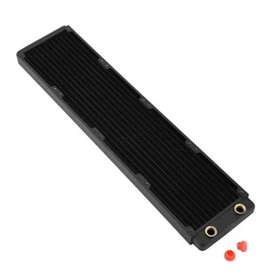 (480mm) Copper Radiator Black Liquid Heat Exchanger Heat Sink Computer - Afbeelding 1 van 10