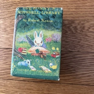 Vintage Bunny's Nutshell Library Children Book By Robert Kraus 1965 Harper Row - Picture 1 of 9
