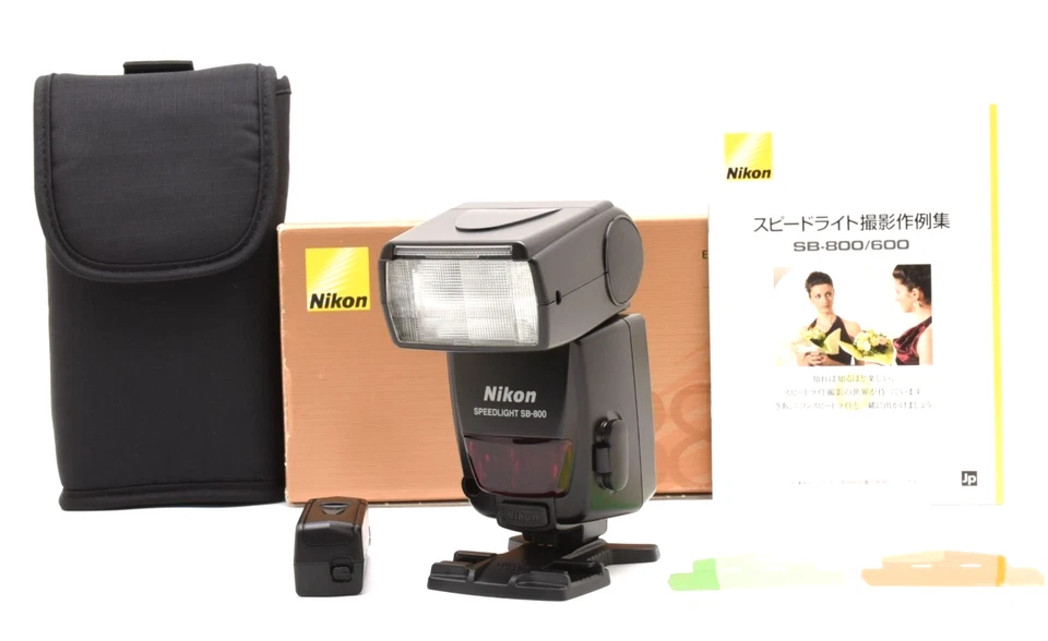 [MINT] Nikon Speedlight SB-800 Shoe Mount Flash w/ Box Manual Works Japan #467 - Image 1 of 4