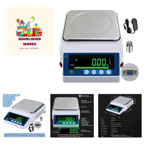 Lab Scale 5000gx0.01g High Precision Scientific Electronic Digital Laboratory... - Picture 1 of 10