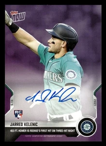 2021 Topps Now #208 Jarred Kelenic AUTOGRAPH - Picture 1 of 2