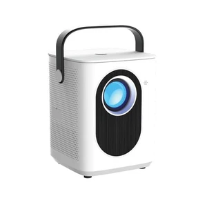 Laser 1080P Android Smart Cube Projector with 120 Inch Screen White - Picture 1 of 8
