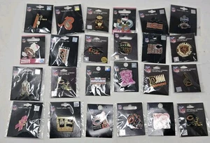 Lot Of 24 Chicago Bears Pins ~Mike Dikta, Logo, Bears Head, Helmet - Picture 1 of 7