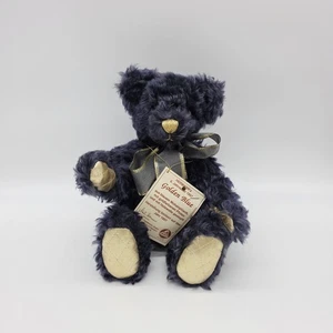 Hermann Coburg Jahresbär 1997 Golden Blue 34 cm Mohair - Bild 1 von 6