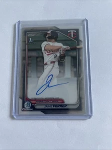2024 Bowman Draft - Chrome Prospect Autographs Jaime Ferrer #CPA-JF (AU, RC) - Bild 1 von 2