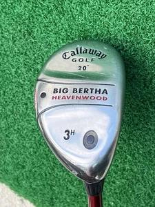 Callaway Golf Big Bertha Heavenwood RH 3H 20° HYBRID X Stiff IROD Graphite Nice - Picture 1 of 7