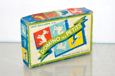 ancien DOMINO des Petits - jeu éducatif - Fernand Nathan - Vintage années 50-60 - Photo 1/2