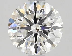 CERT. Diamante extraído natural brillante redondo AGI 1 CT suelto color E claridad VVS2 - Imagen 1 de 2