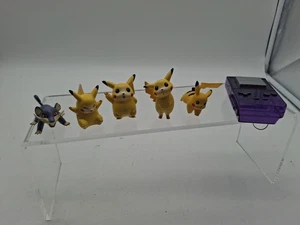 Juego de minifiguras Pokémon PIKACHU 1998 de colección y extras TOMY Nintendo - Imagen 1 de 5