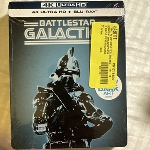 Battlestar Galactica (1978) 4K+Blu-ray. Steelbook. Glow In The Dark Art. - Picture 1 of 1