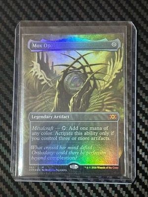 MTG - Mox Opal - Double Masters #362 - Borderless Foil - NM - Image 1 of 2