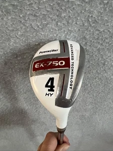 PowerBilt 4hy Ex750 Golf Club Hybrid White 41” - Picture 1 of 8