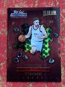 2021-22 Wild Card Alumination Drew Timme Dead Aim Red Chase Holo-Lux/7 #ADA-6 - Imagen 1 de 3