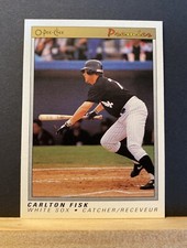 O-Pee-Chee Carlton Fisk U-pick OPeeChee Box Bottom 1978 thru 1988 & 1991-1992