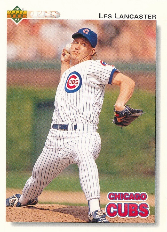 Les Lancaster 1992 Upper Deck #481 Chicago Cubs baseball card - Image 1 of 1