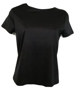 Helmet Lang Black Clean Baby T-Shirt Short Sleeves Cotton Nwt Size Xs - Picture 1 of 7