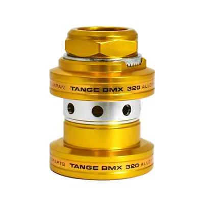 Genuine Tange MX-320 Aluminium Headset - Gold - MX125 - Old School BMX Style - Image 1 of 4