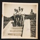 1950's Overseas Chinese man  in swimming trunk  male photo