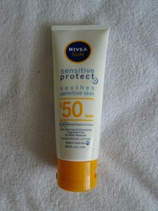 nivea sensitive protect sunscreen