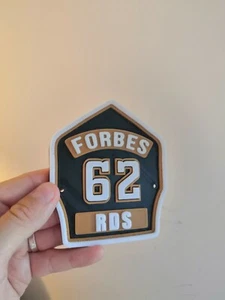 fire helmet shields custom designed and printed - Picture 1 of 8