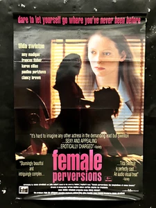 Female Perversions Australian One Sheet Movie Poster 90s arthouse Tilda Swinton - Bild 1 von 8