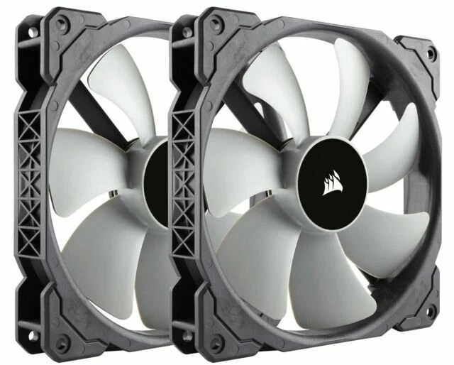Corsair ML140 140mm Premium Magnetic Levitation Fan - 2 Pack
