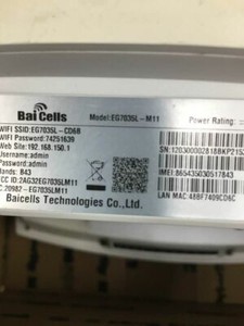 Baicells EG7035L-M11 Atom OD04 3.5GHz Outdoor CPE Cat4 14dBi NON working