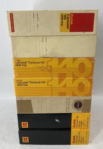 Kodak Carousel 140 Slide Projector Trays Original Box Lot of 7 EB-14707 - Picture 1 of 5