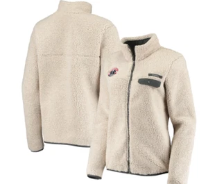 Columbia NWT Washington Wizards NBA Fleece Mountainside Womens L Full-Zip Jacket - Picture 1 of 12