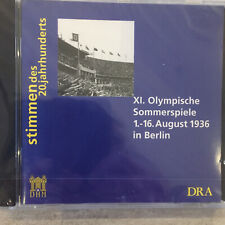XI. Olympische Sommerspiele Berlin 1936 (CD DRA 1-1996 / OVP)