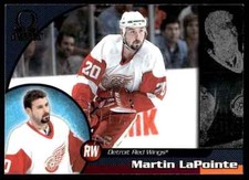 1998-99 Pacific Omega PREMIERE DATE Martin LaPointe /56 Detroit Red Wings #81