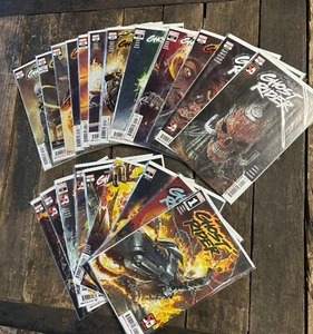 GHOST RIDER RUN NÚMEROS 1-5, 7-16, 18-21 CON VARIANTES: CASI NUEVO: MARVEL: 2022 - Imagen 1 de 6