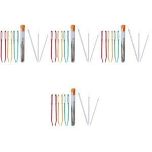 4 Sets Nadelkombination Gebogene Nadeln Nähnadeln Für Den Haushalt - Bild 1 von 12