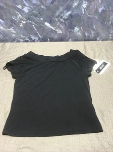 Nwt Vintage Amy Byer Red Sparkle Baby Tee Crop Top Girls Size 10#c7 - Picture 1 of 6