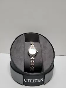 Citizen Eco-Drive Women's Two-Tone Stainless Watch w/ Box - EW9334-52E - Picture 1 of 9