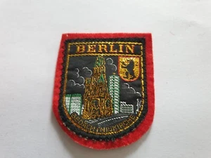 Vintage Badge/Patch - Berlin - Germany - About 6 cm x 7 cm - Picture 1 of 2