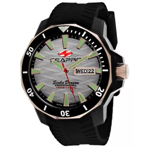 Seapro Men's Scuba Dragon Diver Limited Edition 1000 Meters Silver Dial Watch - - Picture 1 of 1
