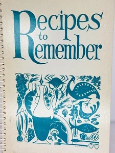 Recipes To Remember  Grosse Pointe Memorial Church  members Mi Spiral Bound - Imagen 1 de 7