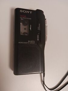 SONY M-627 V Microcassette Corder Diktiergerät Walkman