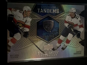 2023-24 Black Diamond NHL TKACHUK VERHAEGHE Exquisite Tandems 223/299 - Bild 1 von 1