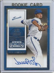 2015 Panini Contenders Jairo Labourt Auto #22 Rookie Card RC Mint (Blue Jays)