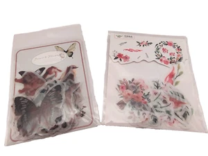 Butterfly Floral Themed Washi Tape Stickers (2 pack) - Picture 1 of 2