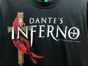 Dantes Inferno Cross schwarzes T-Shirt neu Videospiel Größe Small - Bild 1 von 6