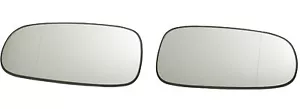 REPLACEMENT BLIND SPOT REAR VIEW MIRROR GLASS PAIR HEATED for 03-08 SAAB 9-3 9-5 - Foto 1 di 6