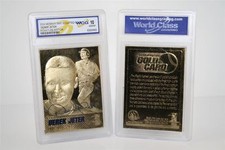 DEREK JETER 2004 AUTOGRAPHED WCG GEM-MT 10 23KT GOLD CARD! YANKEES LEGEND!